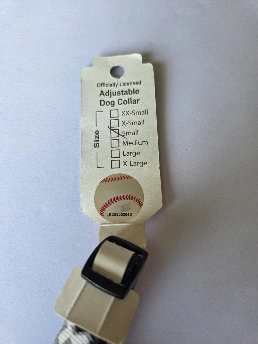 Chicago White Sox Adjustable Dog Collar Sz S NWT Baseball Logo MLB